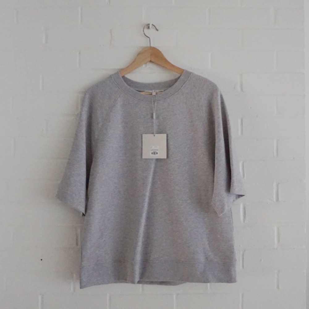 Tibi Gray Sweatshirt